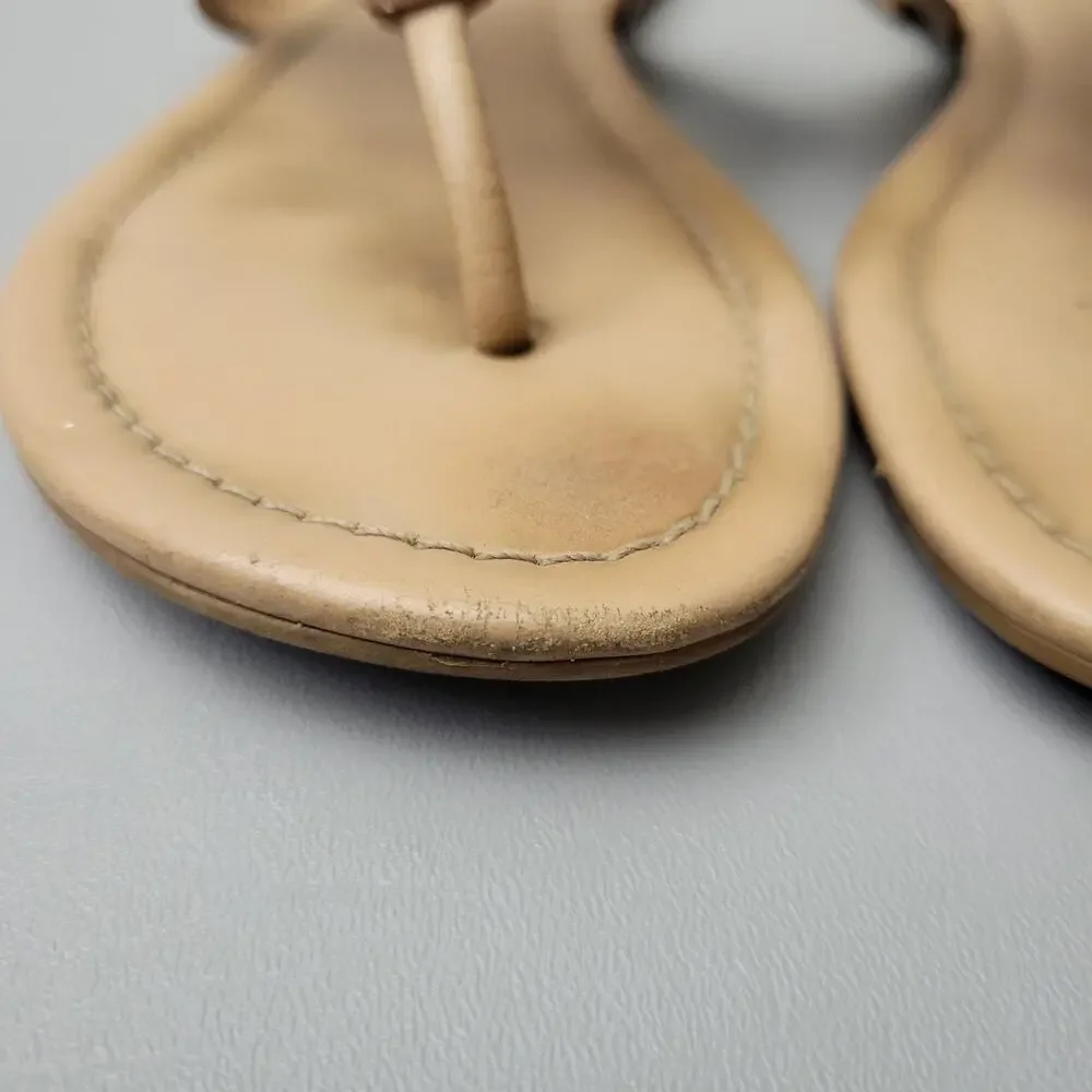 TORY BURCH Miller Light Make Up Patent Leather Sandals Size 9